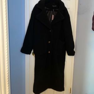 PrettyLittleThing Borg Long Teddy